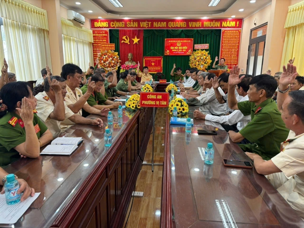 Cần Thơ: Thành lập Hội Cựu CAND phường Vị Tân, nhiệm kỳ 2026 - 2031