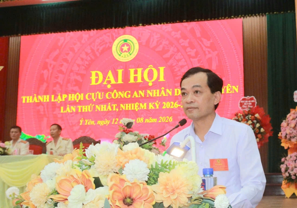Ninh Bình: Thành lập Hội Cựu CAND xã Ý Yên, nhiệm kỳ 2026 - 2030