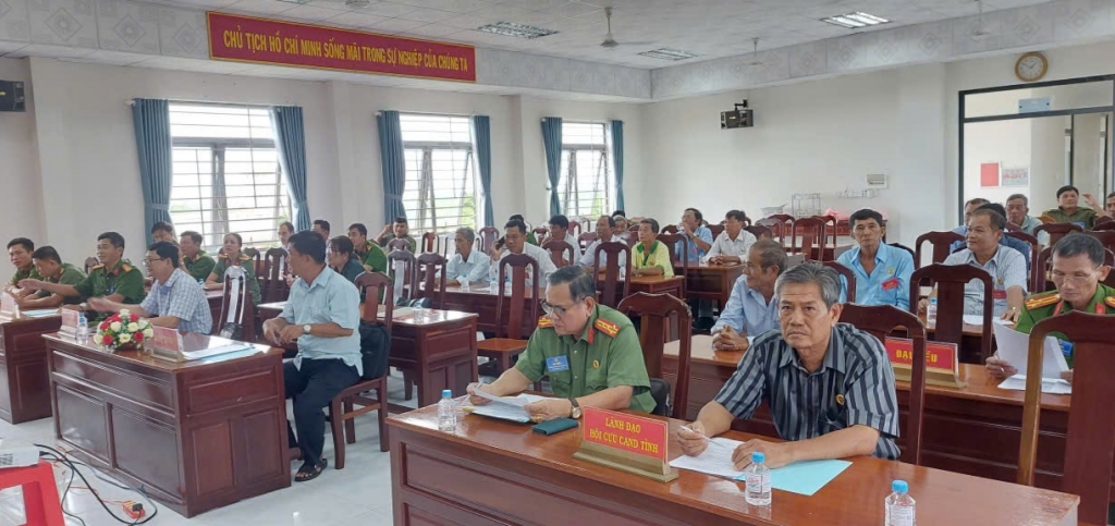 Vĩnh Long: Thành lập Hội Cựu CAND xã Ngũ Lạc, nhiệm kỳ 2026 - 2031