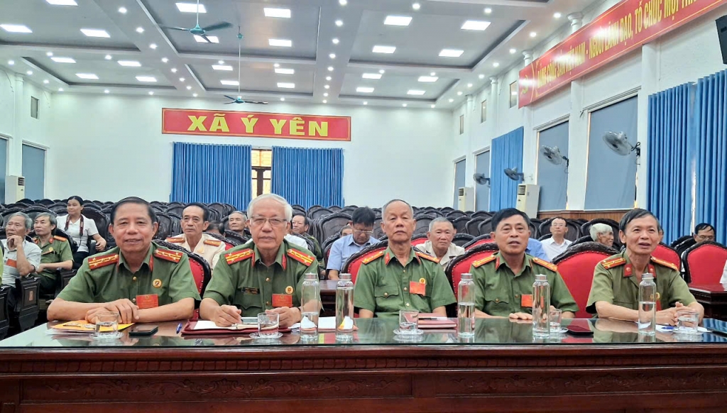 Ninh Bình: Thành lập Hội Cựu CAND xã Ý Yên, nhiệm kỳ 2026 - 2030