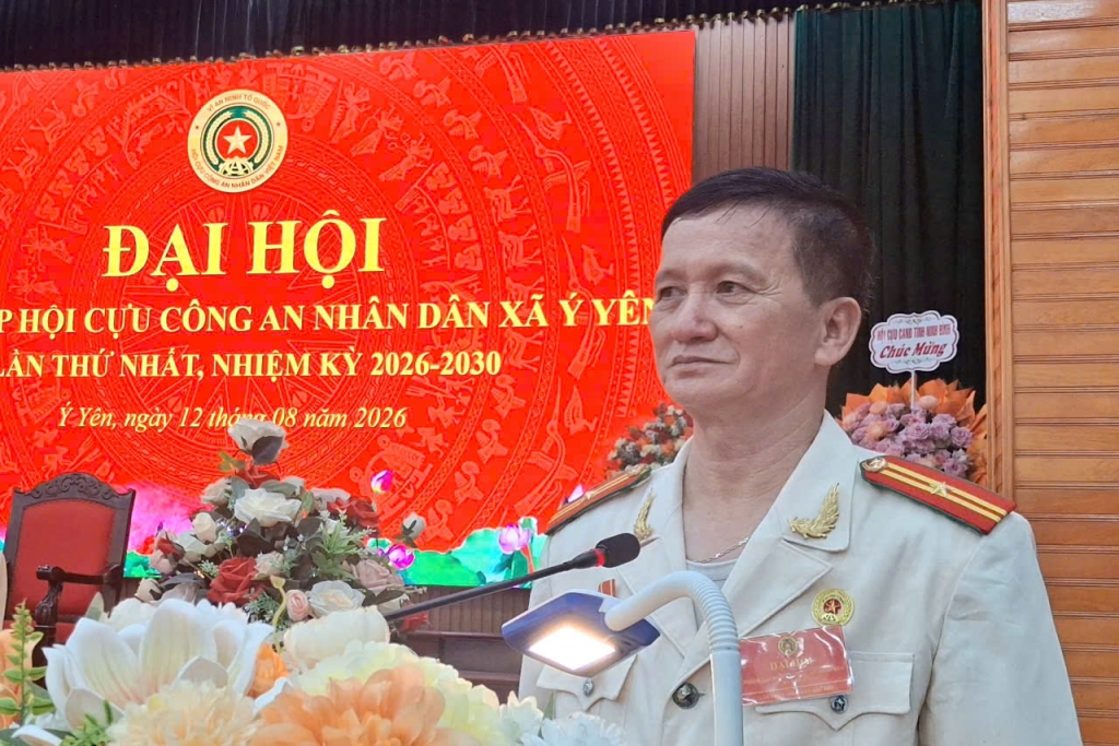 Ninh Bình: Thành lập Hội Cựu CAND xã Ý Yên, nhiệm kỳ 2026 - 2030