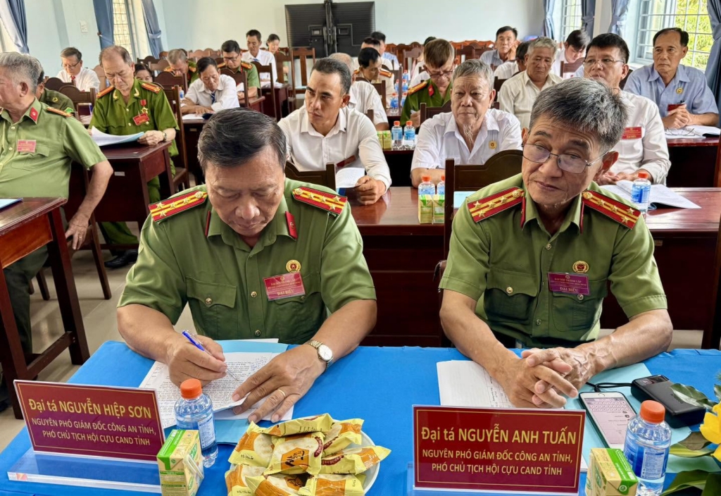 Tây Ninh: Thành lập Hội Cựu CAND phường Bình Minh, nhiệm kỳ 2026   2031