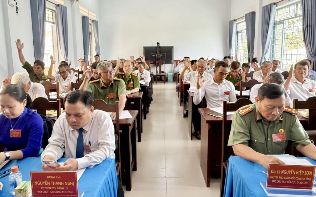 Tây Ninh: Thành lập Hội Cựu CAND phường Bình Minh, nhiệm kỳ 2026   2031