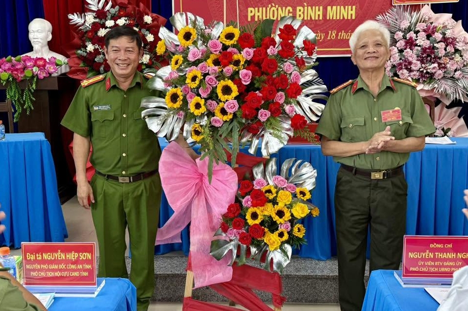 Tây Ninh: Thành lập Hội Cựu CAND phường Bình Minh, nhiệm kỳ 2026   2031