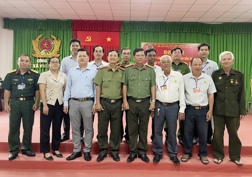 Cần Thơ: Thành lập Hội Cựu CAND xã Phú Tâm, nhiệm kỳ 2026 - 2031
