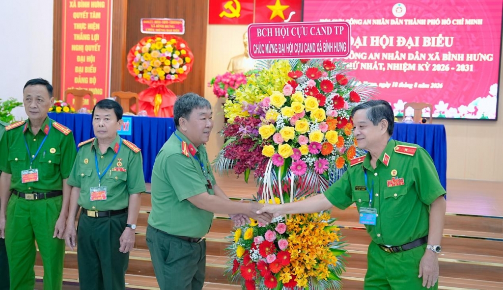 TP.HCM: Thành lập Hội Cựu CAND xã Bình Hưng, nhiệm kỳ 2026 - 2031