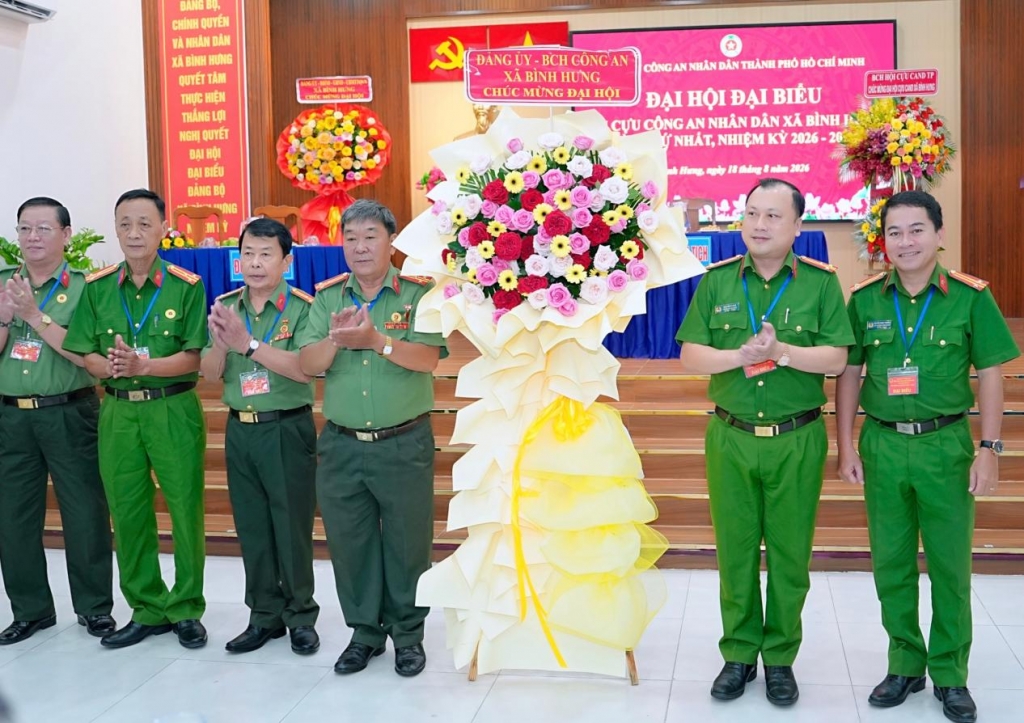 TP.HCM: Thành lập Hội Cựu CAND xã Bình Hưng, nhiệm kỳ 2026 - 2031