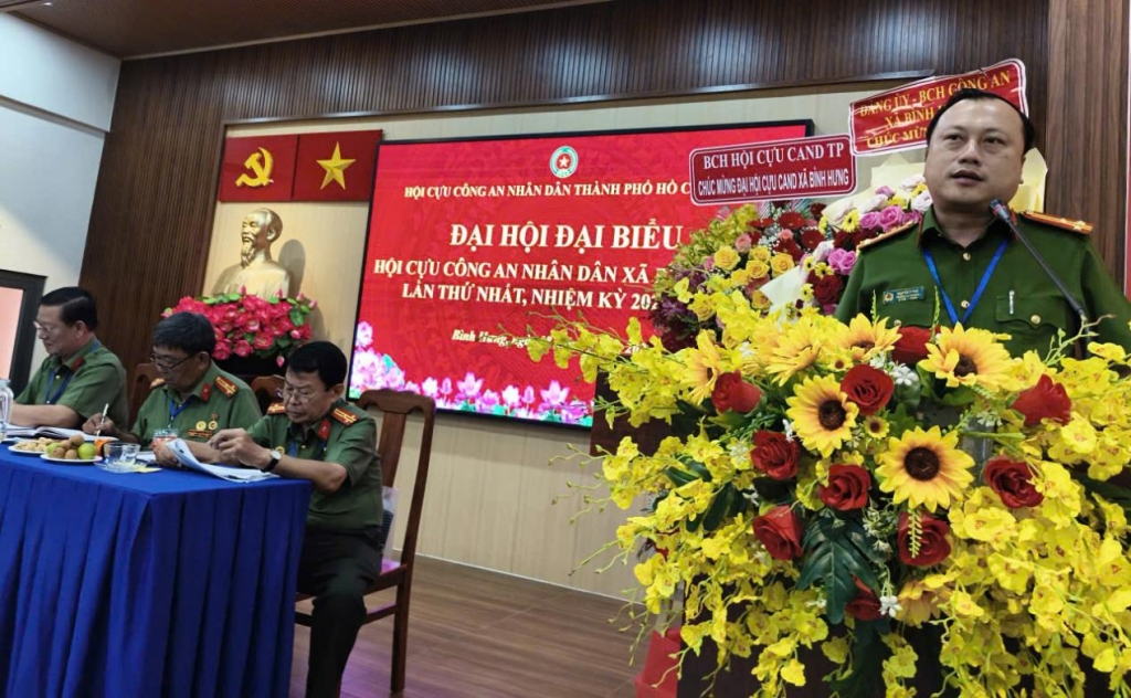 TP.HCM: Thành lập Hội Cựu CAND xã Bình Hưng, nhiệm kỳ 2026 - 2031