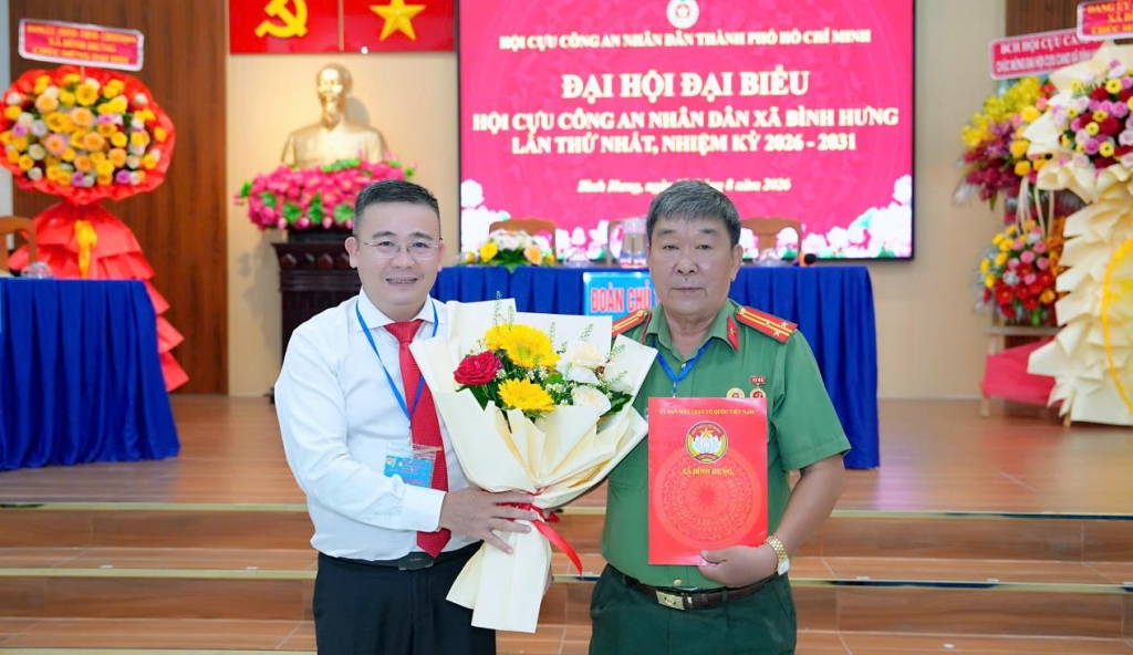 TP.HCM: Thành lập Hội Cựu CAND xã Bình Hưng, nhiệm kỳ 2026 - 2031