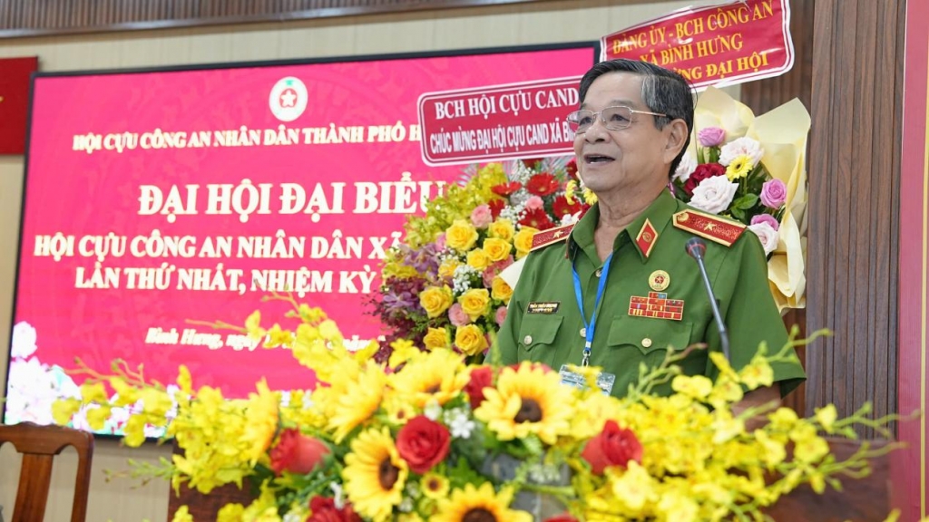 TP.HCM: Thành lập Hội Cựu CAND xã Bình Hưng, nhiệm kỳ 2026 - 2031