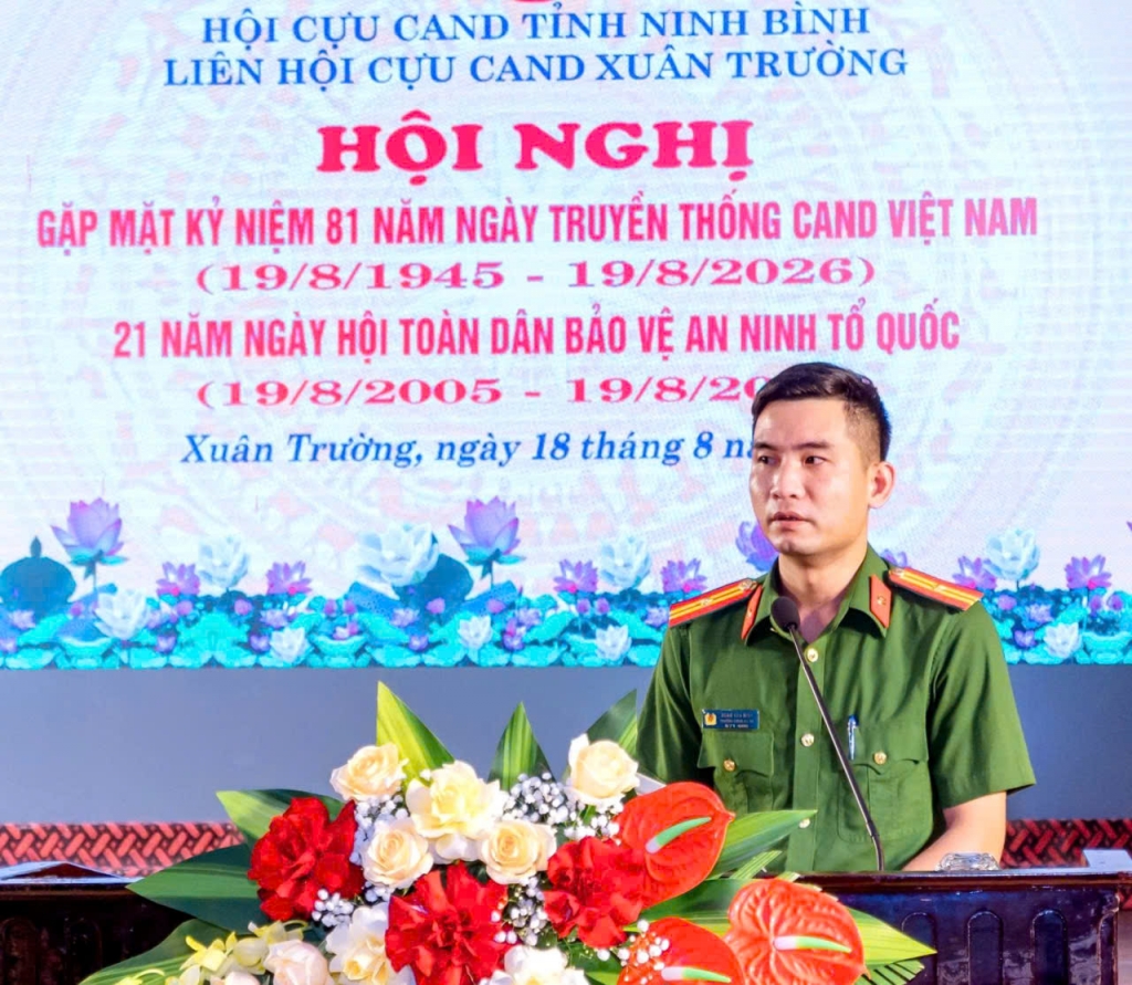 Ninh Bình: Nhiều Hội Cựu CAND cấp xã tổ chức kỷ niệm Ngày truyền thống CAND và Ngày hội toàn dân bảo vệ ANTQ