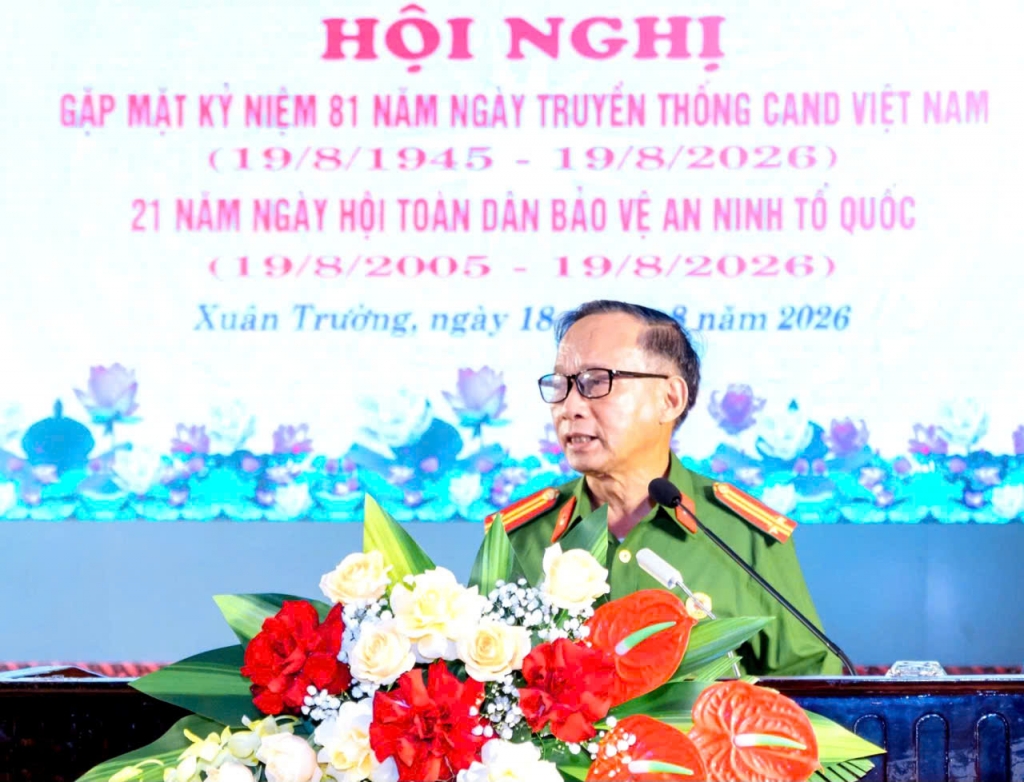 Ninh Bình: Nhiều Hội Cựu CAND cấp xã tổ chức kỷ niệm Ngày truyền thống CAND và Ngày hội toàn dân bảo vệ ANTQ