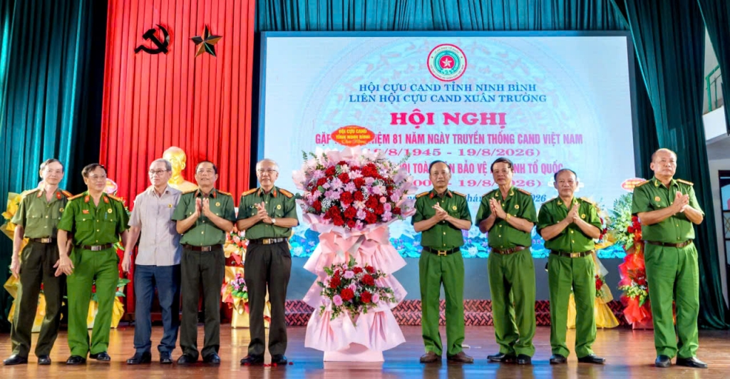 Ninh Bình: Nhiều Hội Cựu CAND cấp xã tổ chức kỷ niệm Ngày truyền thống CAND và Ngày hội toàn dân bảo vệ ANTQ