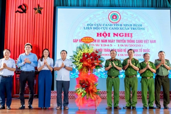 Ninh Bình: Nhiều Hội Cựu CAND cấp xã tổ chức kỷ niệm Ngày truyền thống CAND và Ngày hội toàn dân bảo vệ ANTQ