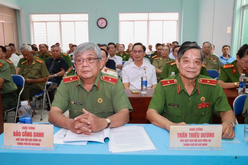 TP.HCM: Thành lập Hội Cựu CAND phường Bình Thới, nhiệm kỳ 2026 - 2031