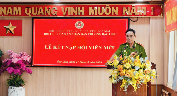 Hội Cựu CAND phường Bạc Liêu: Ra mắt hội viên mới, thành lập các Chi hội Cựu CAND liên khóm