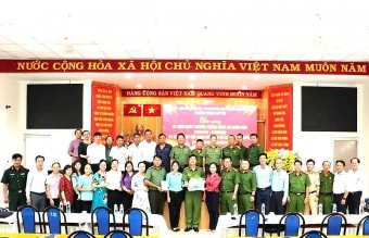TP.HCM: Hội Cựu CAND phường Thạnh Mỹ Tây họp mặt kỷ niệm Ngày truyền thống CAND và các ngày lễ lớn