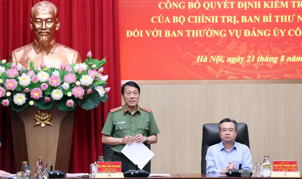 Bộ Công an chủ động rà soát, nâng cao chất lượng công tác cán bộ