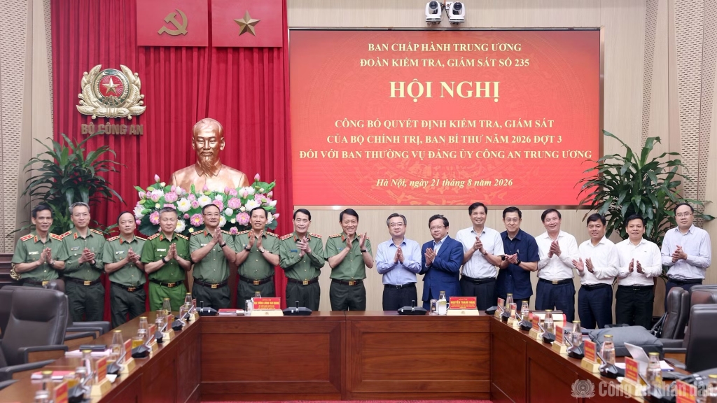 Bộ Công an chủ động rà soát, nâng cao chất lượng công tác cán bộ