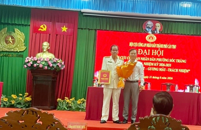 Cần Thơ: Thành lập Hội Cựu CAND phường Sóc Trăng, nhiệm kỳ 2026 - 2031