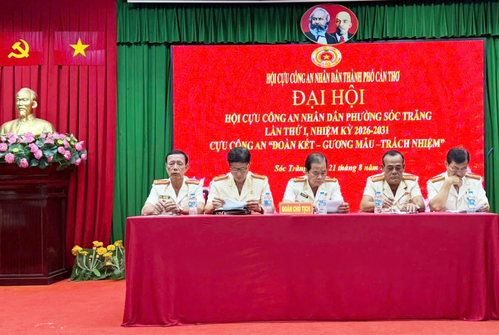 Cần Thơ: Thành lập Hội Cựu CAND phường Sóc Trăng, nhiệm kỳ 2026 - 2031