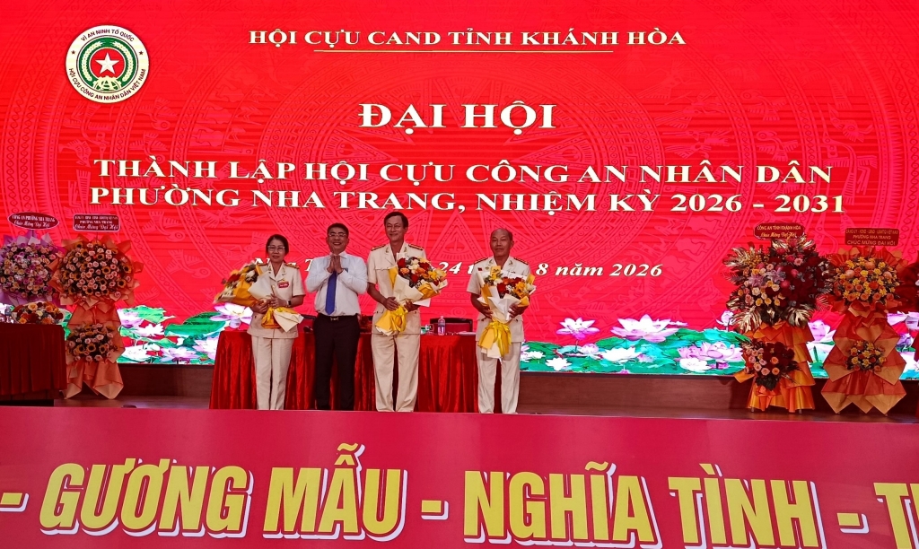 Khánh Hòa: Thành lập Hội Cựu CAND phường Nha Trang, nhiệm kỳ 2026 - 2031