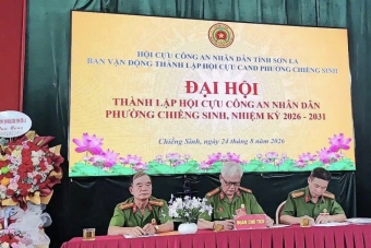 Sơn La: Thành lập Hội Cựu CAND phường Chiềng Sinh, nhiệm kỳ 2026 - 2031