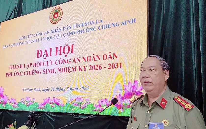 Sơn La: Thành lập Hội Cựu CAND phường Chiềng Sinh, nhiệm kỳ 2026 - 2031