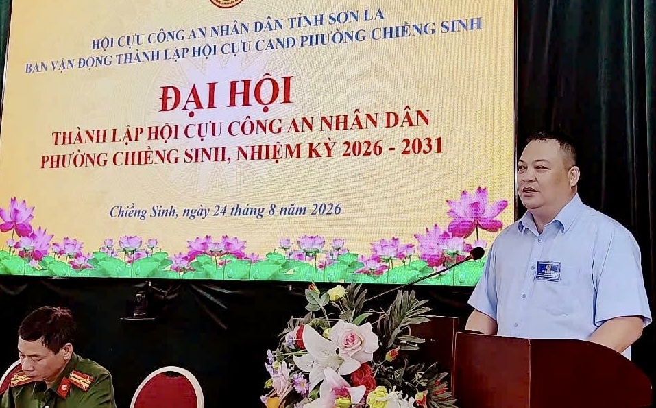 Sơn La: Thành lập Hội Cựu CAND phường Chiềng Sinh, nhiệm kỳ 2026 - 2031