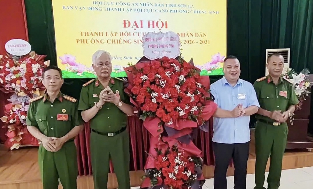 Sơn La: Thành lập Hội Cựu CAND phường Chiềng Sinh, nhiệm kỳ 2026   2031