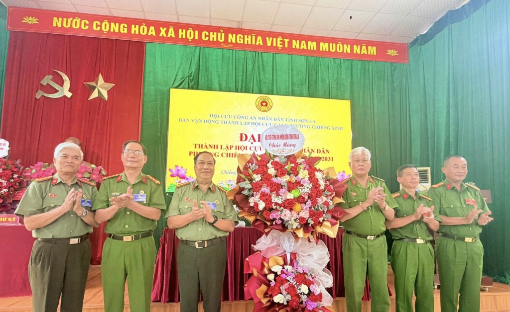Sơn La: Thành lập Hội Cựu CAND phường Chiềng Sinh, nhiệm kỳ 2026   2031