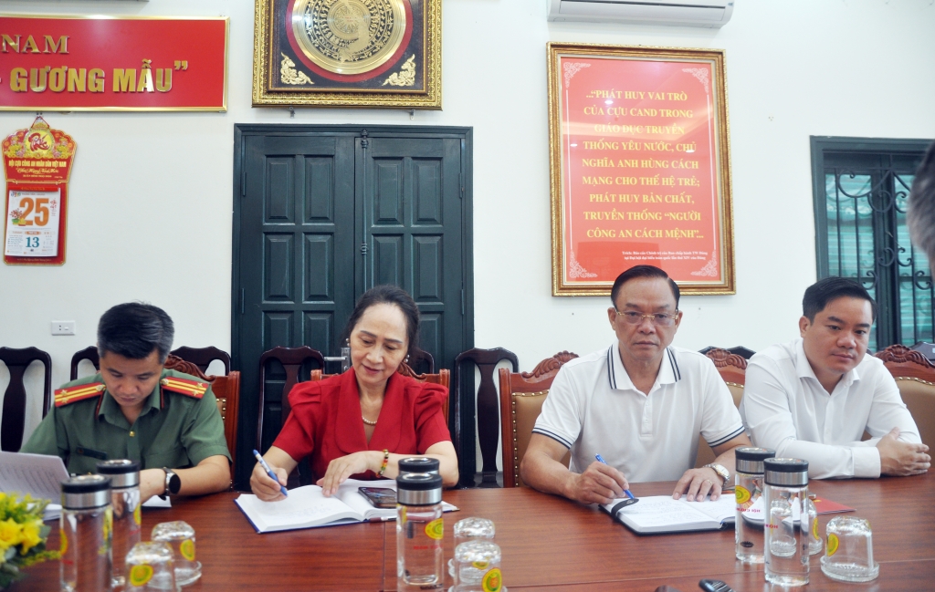 Hội Cựu CAND Việt Nam dồn lực chuẩn bị Đại hội toàn quốc lần thứ II và đẩy mạnh chuyển đổi số