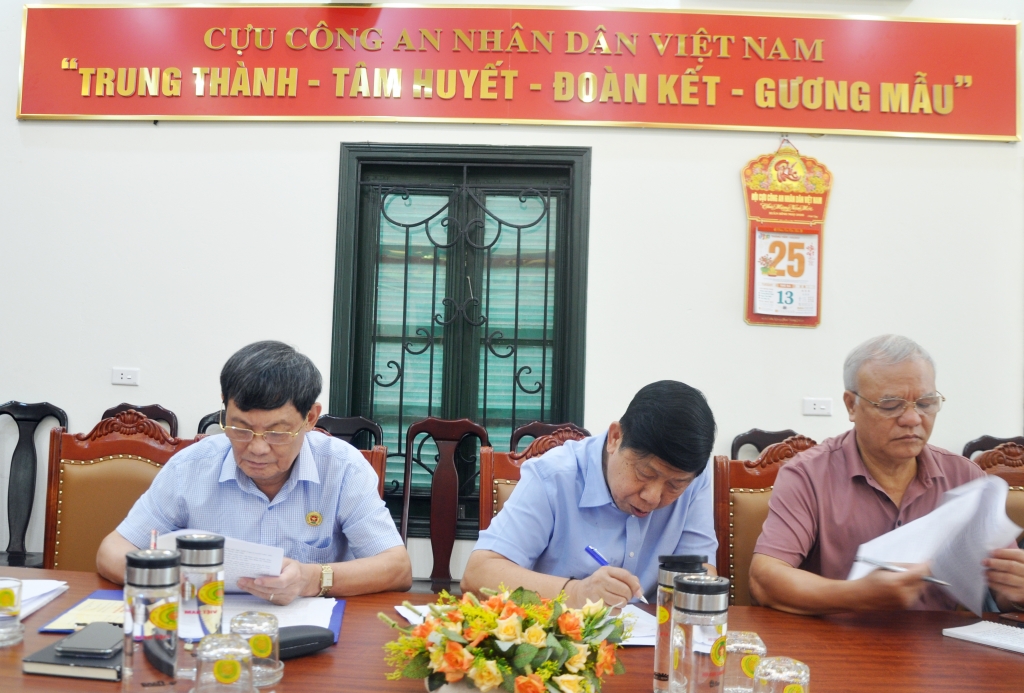 Hội Cựu CAND Việt Nam dồn lực chuẩn bị Đại hội toàn quốc lần thứ II và đẩy mạnh chuyển đổi số