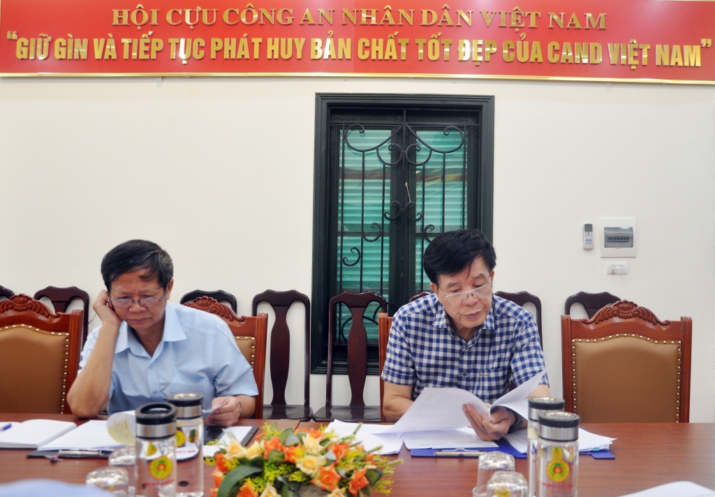 Hội Cựu CAND Việt Nam dồn lực chuẩn bị Đại hội toàn quốc lần thứ II và đẩy mạnh chuyển đổi số