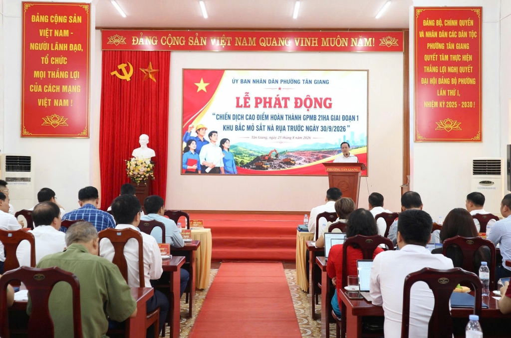 Cao Bằng: Phương pháp phù hợp giải phóng mặt bằng Dự án quan trọng ở Phường Tân Giang