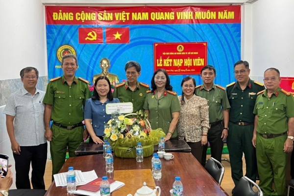 TP.HCM: Hội Cựu CAND phường Bình Phú tổ chức chuỗi hoạt động kỷ niệm 81 năm Ngày truyền thống CAND