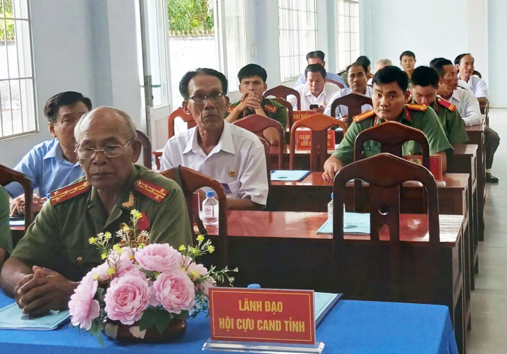 Vĩnh Long: Thành lập Hội Cựu CAND xã Nhị Trường, nhiệm kỳ 2026   2031