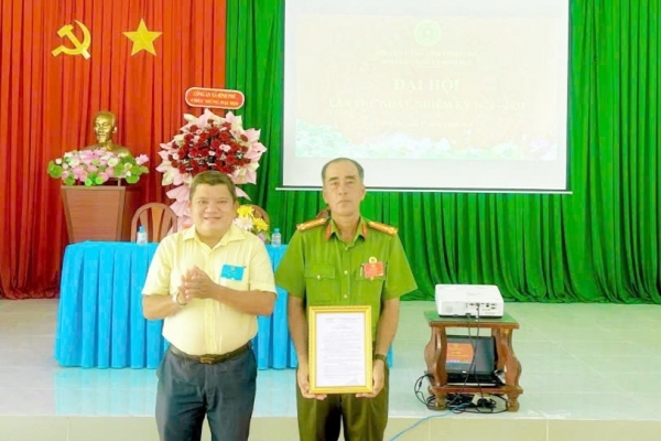 Vĩnh Long: Thành lập Hội Cựu CAND xã Bình Phú, nhiệm kỳ 2026 - 2031
