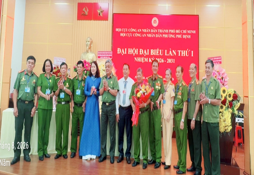 TP.HCM: Thành lập Hội Cựu CAND phường Phú Định, nhiệm kỳ 2026 - 2031 TP.HCM: Thành lập Hội Cựu CAND phường Phú Định, nhiệm kỳ 2026 2031
