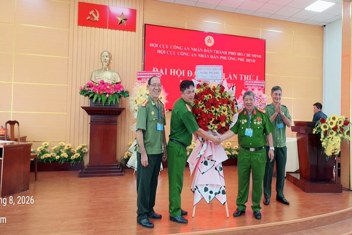 TP.HCM: Thành lập Hội Cựu CAND phường Phú Định, nhiệm kỳ 2026 - 2031 TP.HCM: Thành lập Hội Cựu CAND phường Phú Định, nhiệm kỳ 2026 2031