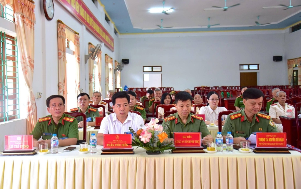 Phú Thọ: Thành lập Hội Cựu CAND xã Tây Cốc, nhiệm kỳ 2026 - 2031