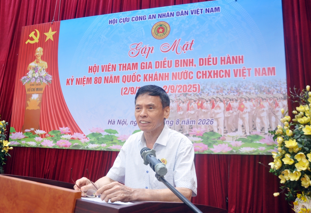 Hội Cựu CAND Việt Nam gặp mặt tri ân hội viên thực hiện nhiệm vụ A80 Hội Cựu CAND Việt Nam gặp mặt tri ân hội viên thực hiện nhiệm vụ A80