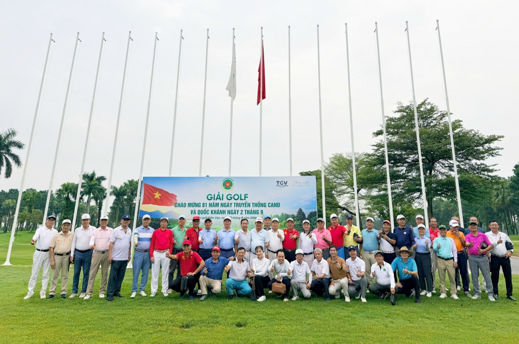 CLB Golf CAND & Những người bạn kỷ niệm 5 năm thành lập và nộp đơn gia nhập Hiệp hội Thể thao CAND