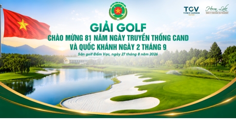CLB Golf CAND & Những người bạn kỷ niệm 5 năm thành lập và nộp đơn gia nhập Hiệp hội Thể thao CAND
