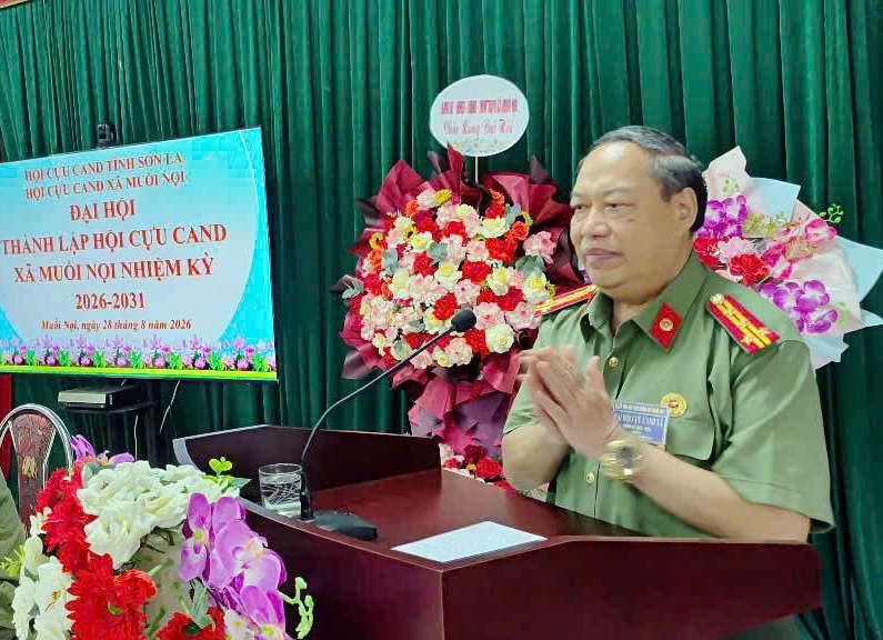 Sơn La: Thành lập Hội Cựu CAND xã Muổi Nọi, nhiệm kỳ 2026   2031