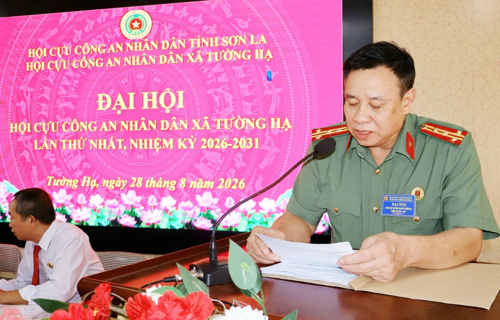 Sơn La: Thành lập Hội Cựu CAND xã Tường Hạ, nhiệm kỳ 2026 - 2031 Sơn La: Thành lập Hội Cựu CAND xã Tường Hạ, nhiệm kỳ 2026 - 2031