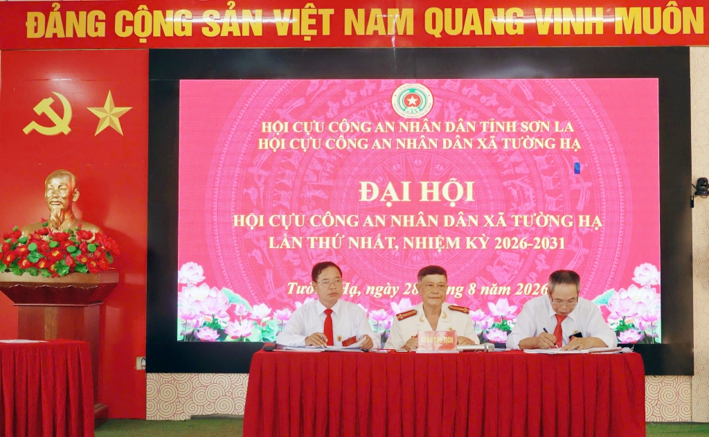 Sơn La: Thành lập Hội Cựu CAND xã Tường Hạ, nhiệm kỳ 2026 - 2031 Sơn La: Thành lập Hội Cựu CAND xã Tường Hạ, nhiệm kỳ 2026 - 2031