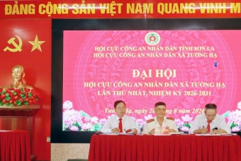 Sơn La: Thành lập Hội Cựu CAND xã Tường Hạ, nhiệm kỳ 2026 - 2031