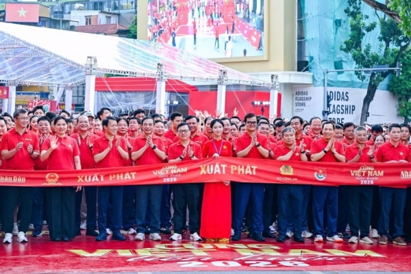 "Cùng Việt Nam tiến bước" 2026: Nối dài hành trình 10 tỷ bước xanh