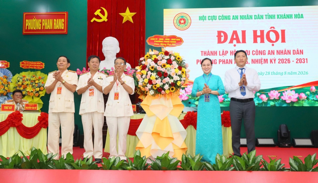 Khánh Hòa: Thành lập Hội Cựu CAND phường Phan Rang, nhiệm kỳ 2026 - 2031